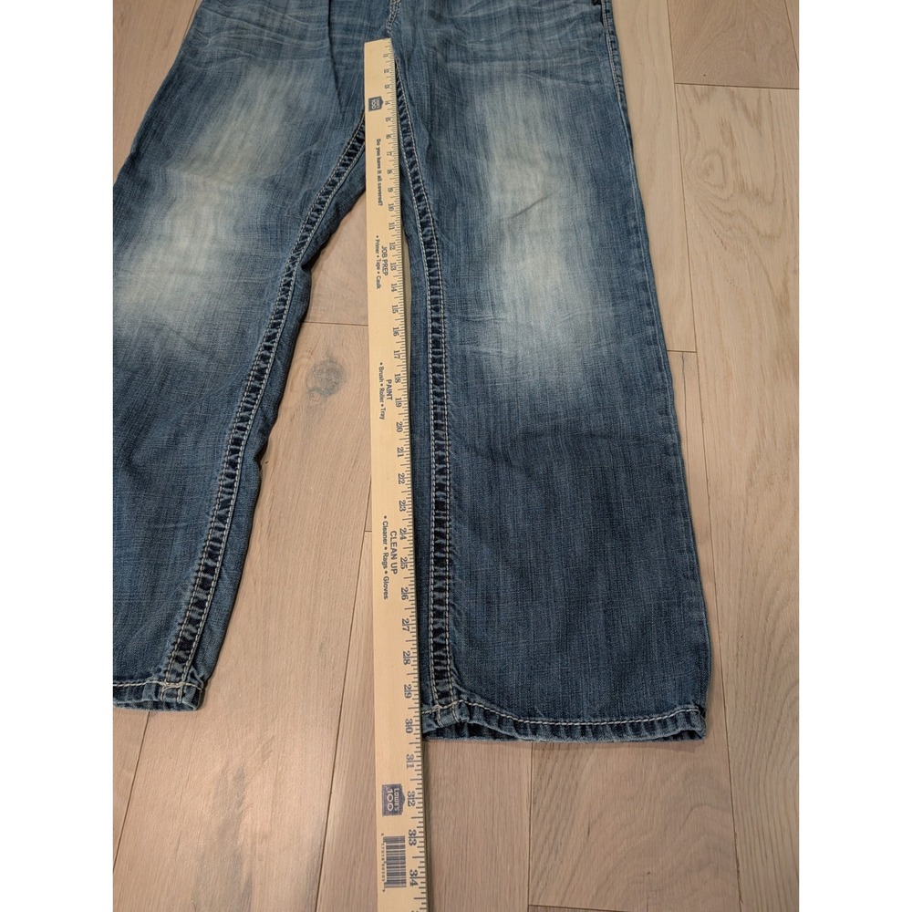 Silver Jeans Gordie Men's Relaxed Dostre Straight Jeans | 34x32 | Y2K - Picture 3 of 15